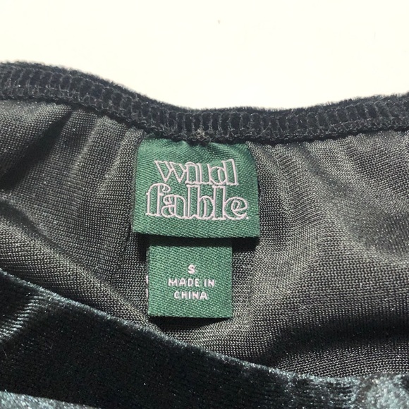 NWT Wild Fable Velvet Bodycon Dress - Picture 8 of 11